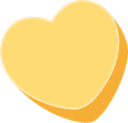 Corazón amarillo